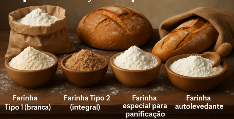 A importância da farinha na panificação