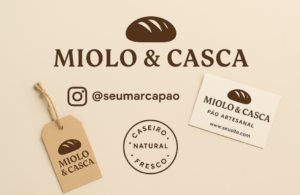 Crie sua marca de pães artesanais.