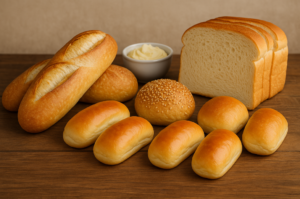 Como fazer pães para o café da manhã