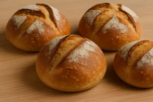 Receita de pão italiano com casca grossa